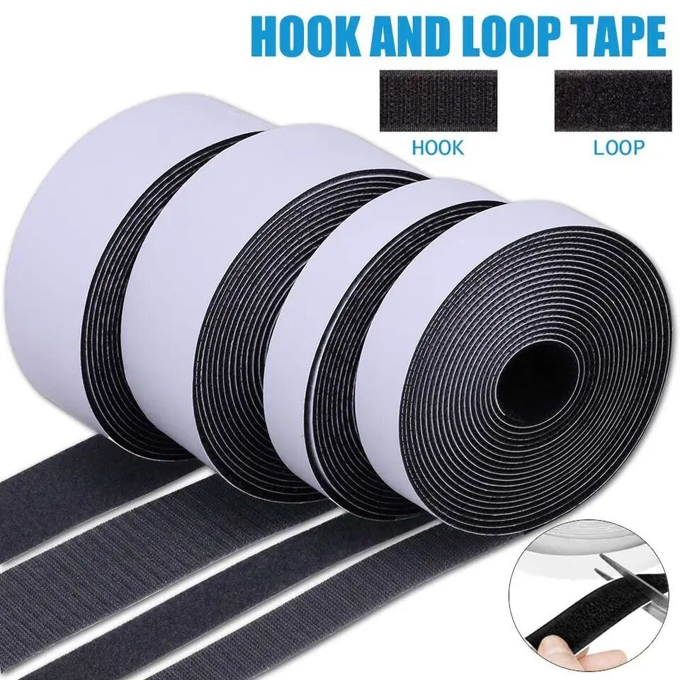 Self Adhesive Hook and Loop Ta - Gear Tie Reusable recension och pris