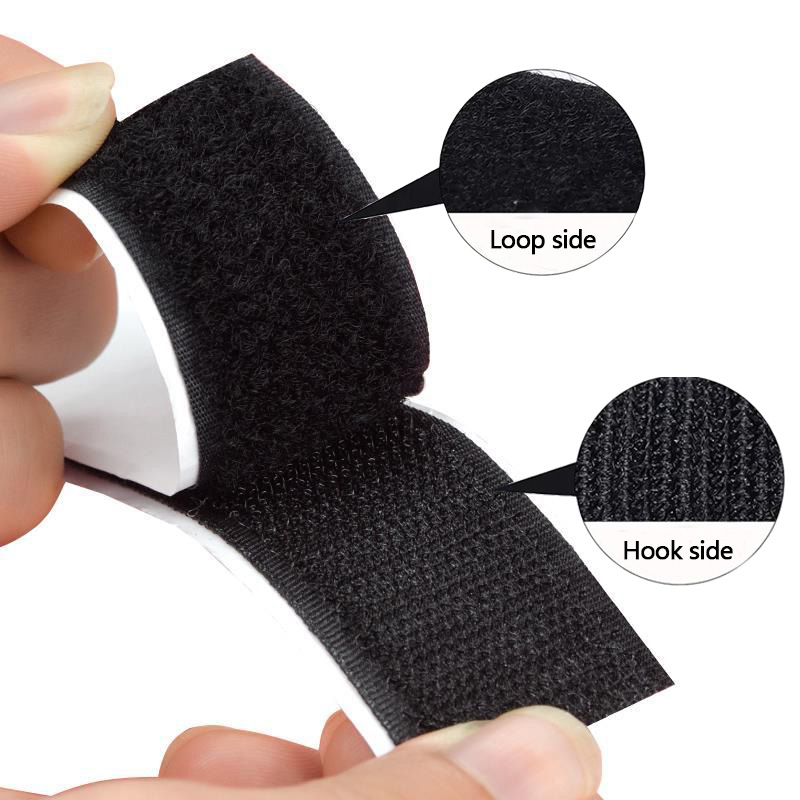 Self Adhesive Hook and Loop Ta - Gear Tie Reusable recension och pris