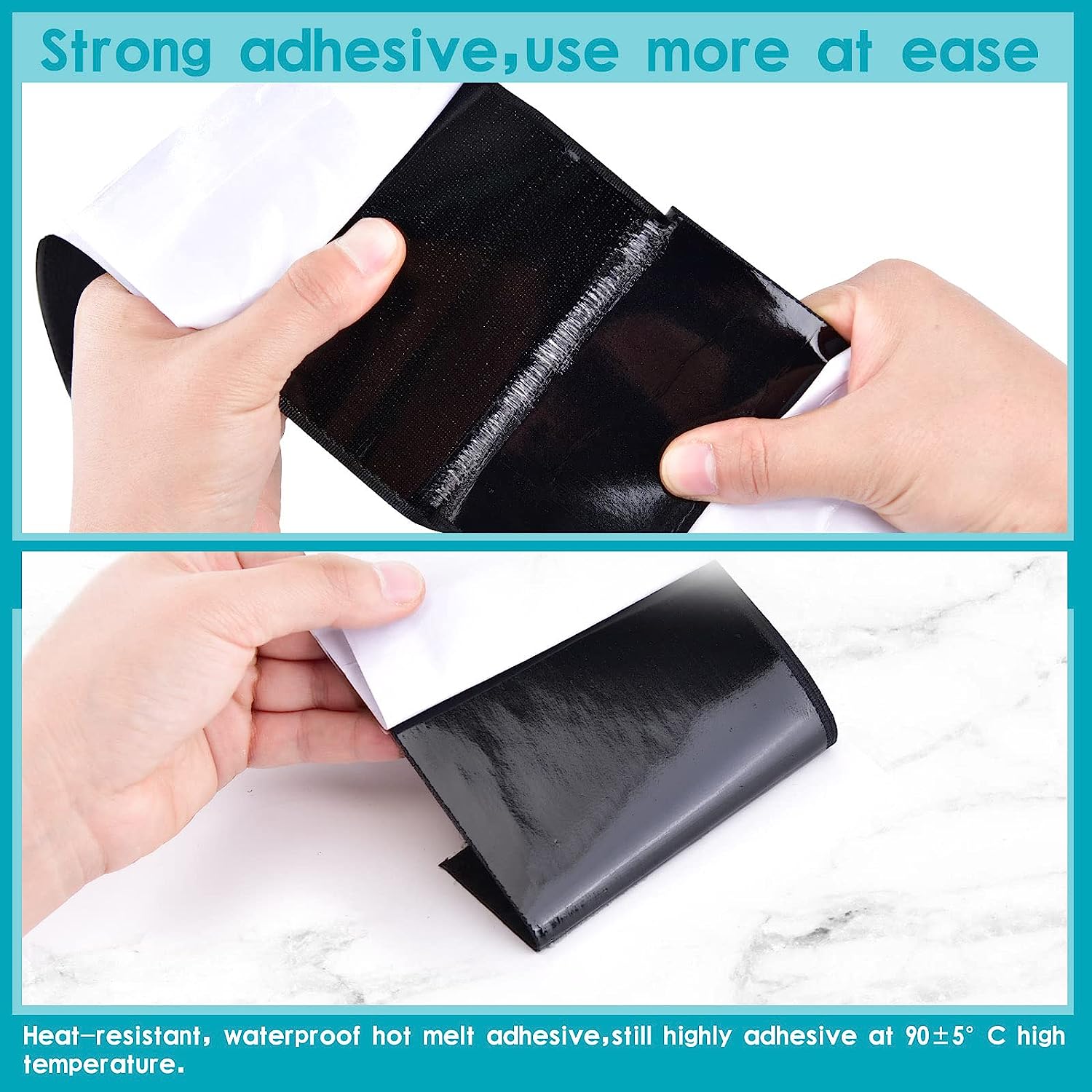 Self Adhesive Hook and Loop Ta - Gear Tie Reusable recension och pris