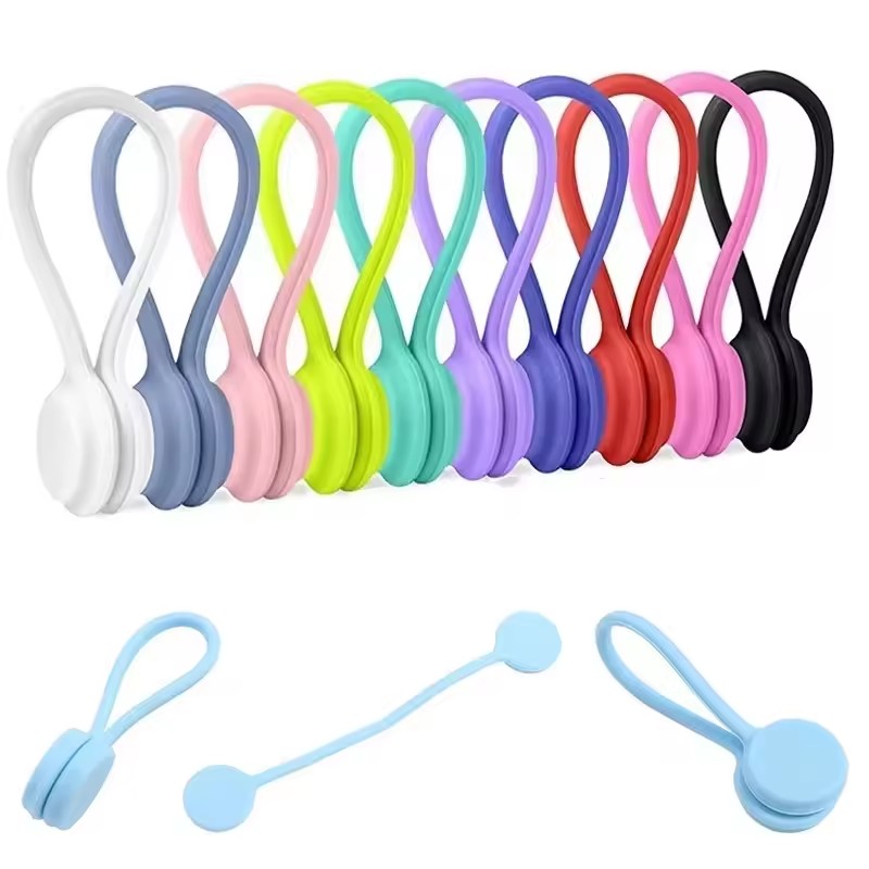 Silicone Magnetic Cable Ties S - Gear Tie Reusable recension och pris