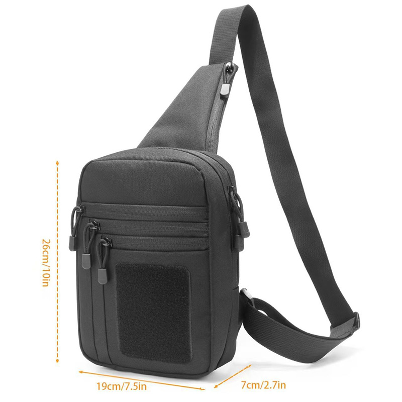 Tactical Pistol Gun Bag Concea - Edc Concealed Carry Sling Bag recension och pris