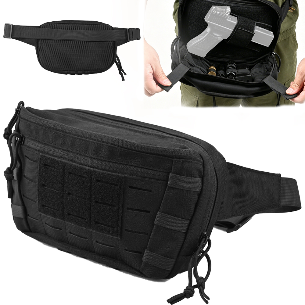 Tactical Pistol Waist Bag CCW  - Edc Carry Handgun recension och pris