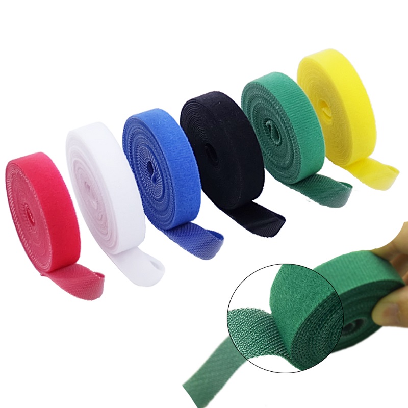 5M Self Adhesive Fastener 10/1 - Gear Tie Reusable recension och pris