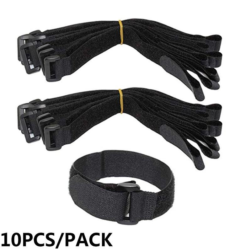 10 PC 2*50cm Reusable Fastenin - Gear Tie Reusable recension och pris