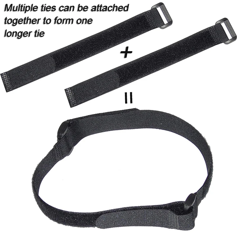 10 PC 2*50cm Reusable Fastenin - Gear Tie Reusable recension och pris