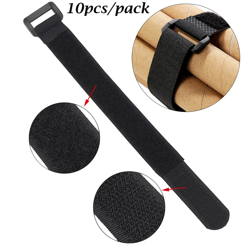 10 PC 2*50cm Reusable Fastenin - Gear Tie Reusable recension och pris