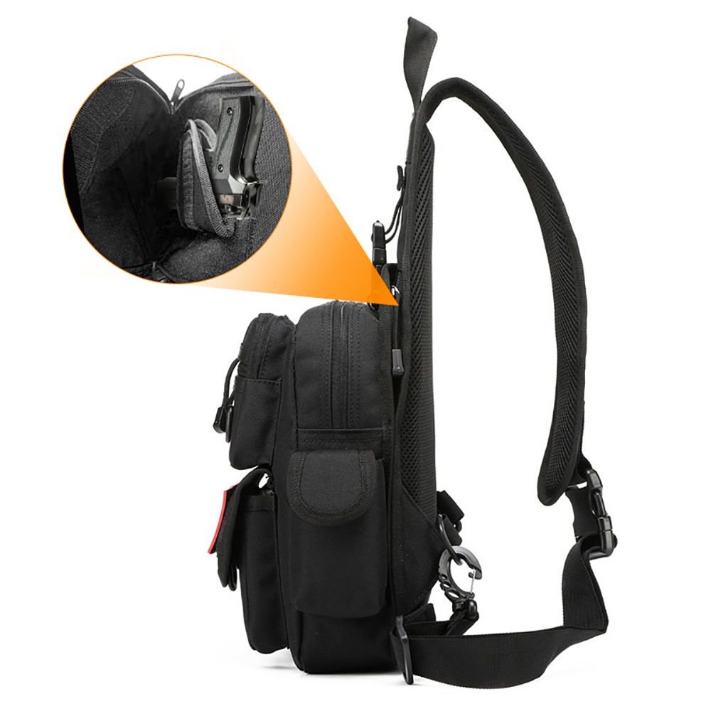 Concealed Carry Pistol Gun Bag - Edc Concealed Carry Sling Bag recension och pris