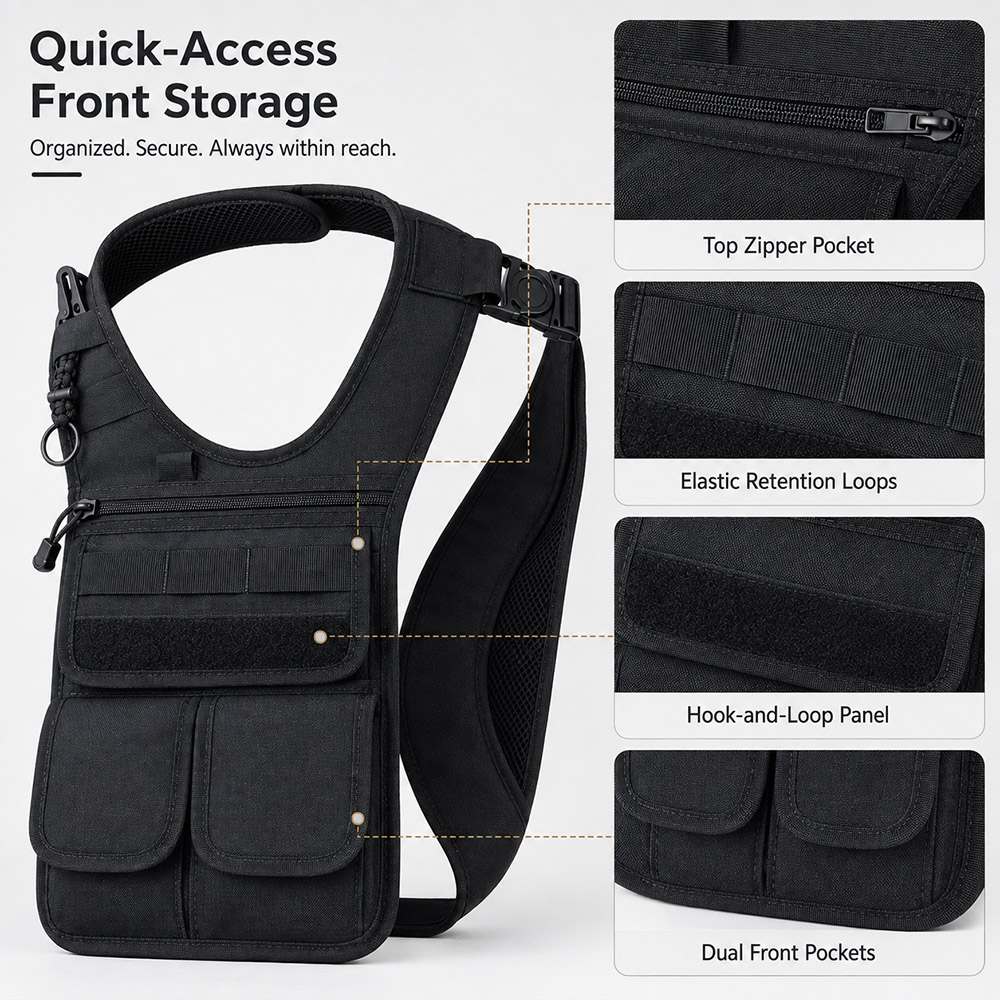 Tactical Concealed Underarm To - Edc Concealed Carry Sling Bag recension och pris