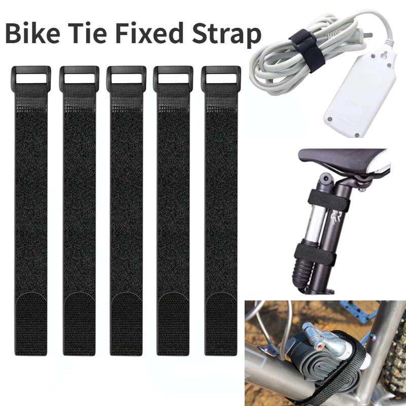 5pcs 2.5*30cm Bike Tie Fixed S - Gear Tie Reusable recension och pris