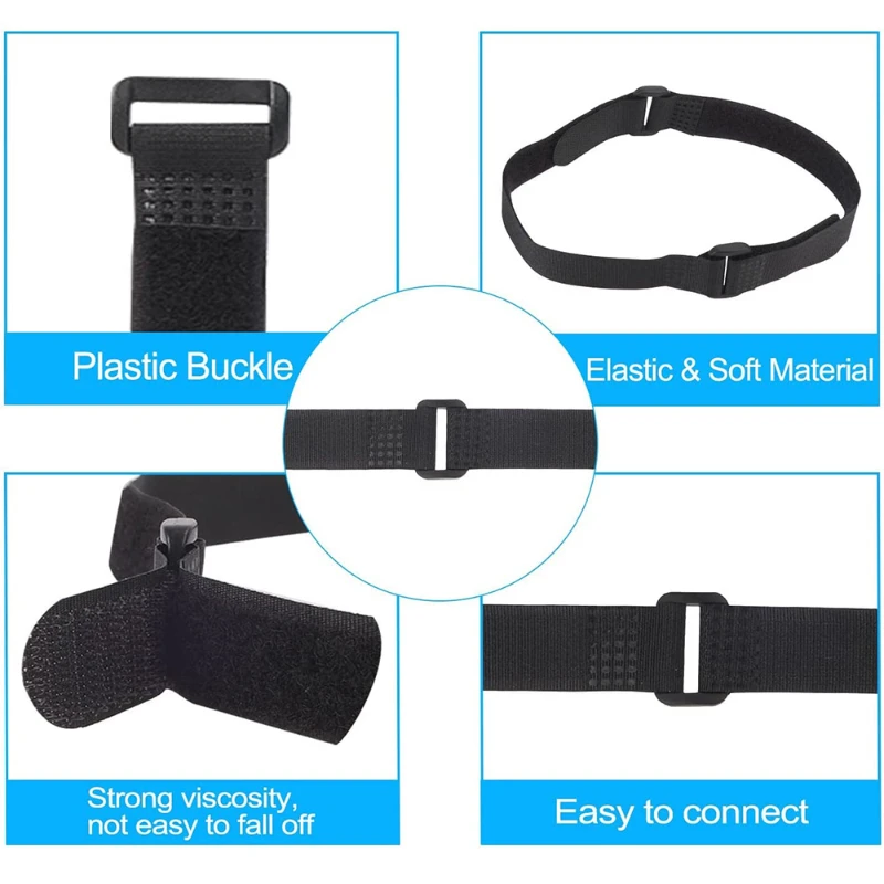 5pcs 2.5*30cm Bike Tie Fixed S - Gear Tie Reusable recension och pris