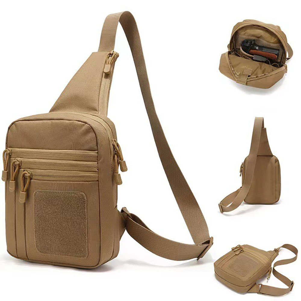 Tactical Pistol Gun Bag Concea - Edc Concealed Carry Sling Bag recension och pris