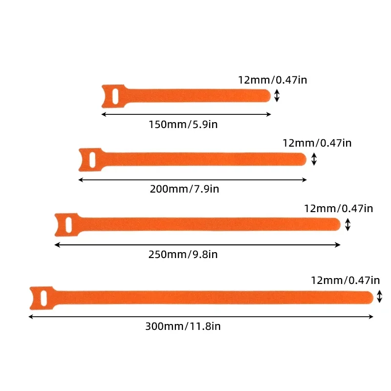 Orange T-type Reusable Fasteni - Gear Tie Reusable recension och pris